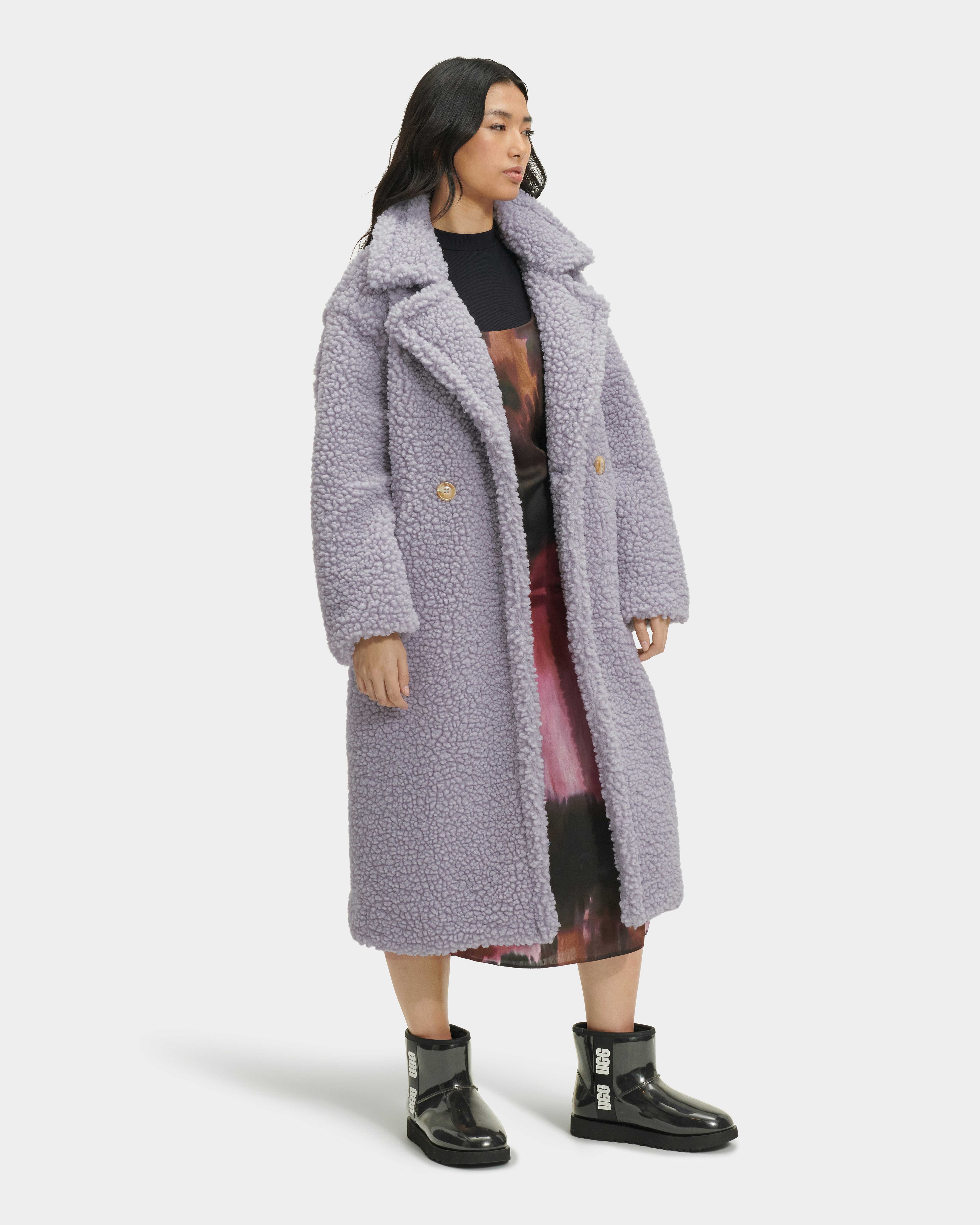 Gertrude Long Teddy Coat, | UGG Fashion