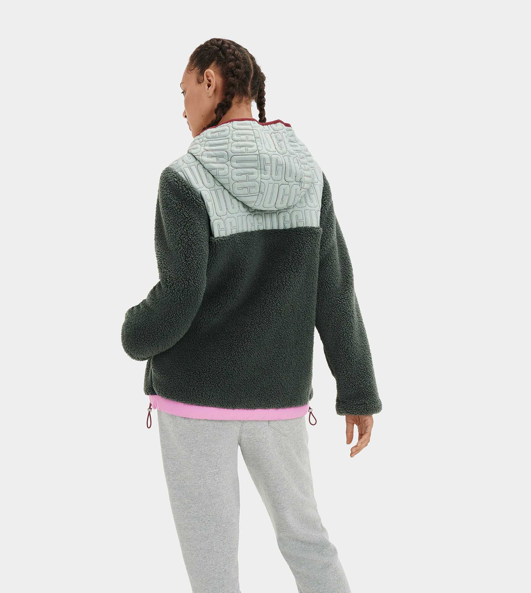 Iggy Sherpa Half Zip Pullover | UGG Shop